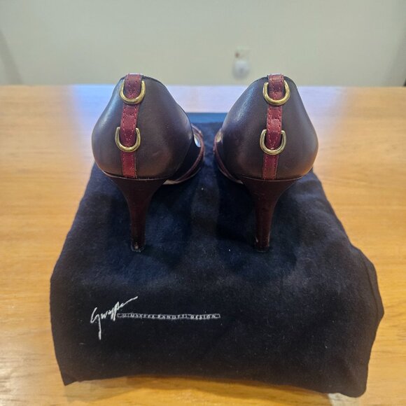 Giuseppe Zanotti NEW BILL SANGUE Heels Sandals EU 38.5 US 8.5 - Picture 3 of 4